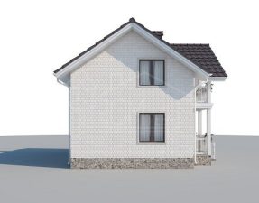 Каркасный дом 110м