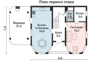 Каркасный дом 111м