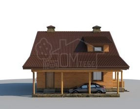 Каркасный дом 145м