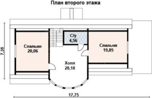 Каркасный дом 190м