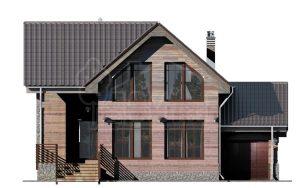 Каркасный дом 103м