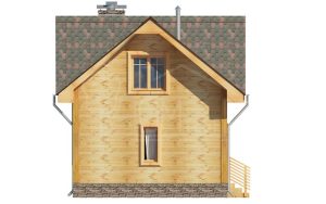 Каркасный дом 71м