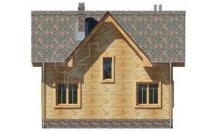 Каркасный дом 71м