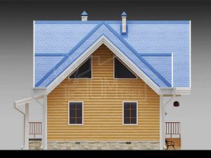 Каркасный дом 132м