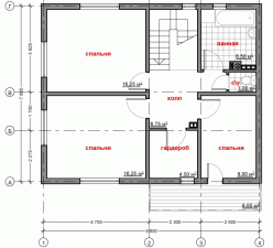 Каркасный дом 132м
