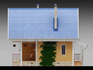 Каркасный дом 132м