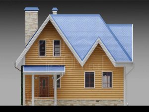 Каркасный дом 132м