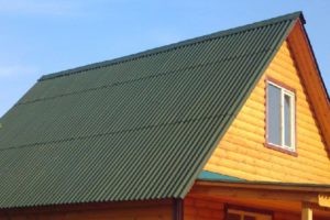 Кровля из ондулина
