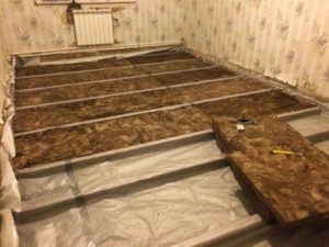 Ремонт полов в частном доме