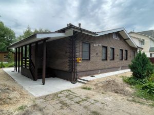 Каркасный дом 162 м.кв.