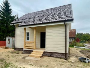 Каркасный дом 83м.кв.