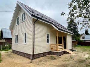 Каркасный дом 83м.кв.